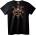 NOONEBRAND Тениска Черепни Кости - 2XL, Black