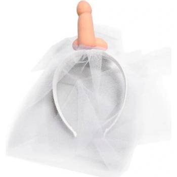 Diverty sex - diablo picante Булчински воал diablo picante - white bridal veil with penis