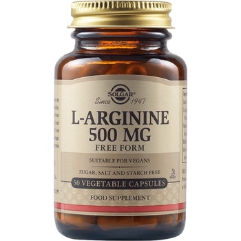Solgar L-Arginine 500 mg [50 капсули]