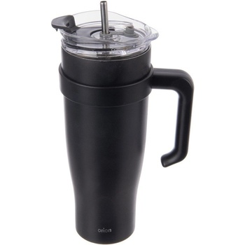 Orion Черна термочаша със сламка 1, 2 l Termo - Orion (112284)