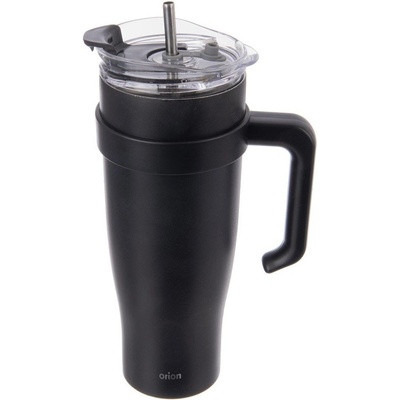 Orion Черна термочаша със сламка 1, 2 l Termo - Orion (112284)