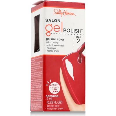 Sally Hansen Salon Gel Polish Step 2 7 ml нюанс 220 Red My Lips