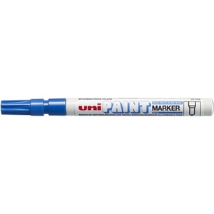 uni Лаков маркер uni px-21 0, 8-1, 2 мм, син 2upx21k (2upx21k)