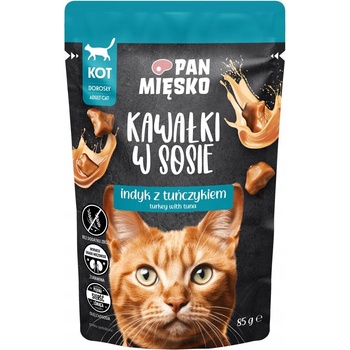 Pan Mięsko Kúsky v morčacej omáčke s tuniakom 85 g
