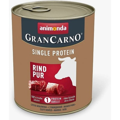 Animonda Grancarno Single Protein čisté hovädzie 800 g