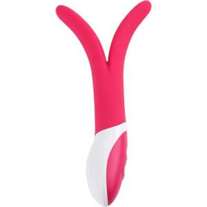 X Fun мф Вибратор и масажор "alien pink" 23 см. Унисекс