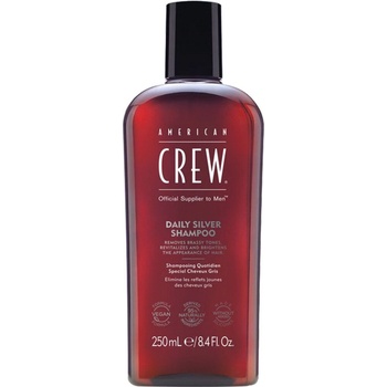 American Crew Daily Silver без парабени шампоан за коса за защита на цвета 250 ml