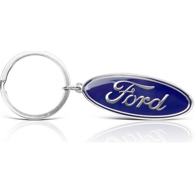 Přívěsek na klíče FORD kovový oválný