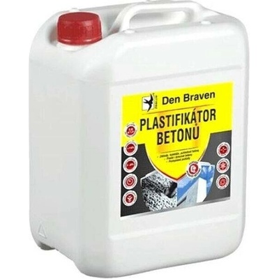 Plastifikátor betonu Den Braven – 5 l