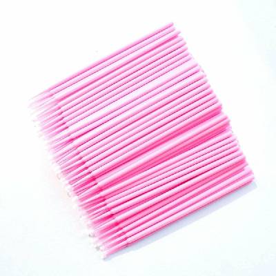 Jednorázové mikro kartáčky na řasy – 100 ks