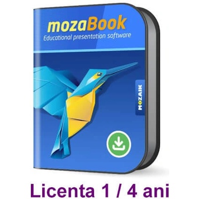 Moza Софтуер Mozabook School-lab, интерактивни уроци в реално време, лиценз 1 / 4 години (Moza-ED-mksclb4)