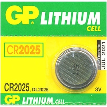 Image 1 of GP Batteries Батерия литиева gp cr2025, 3v, 1бр