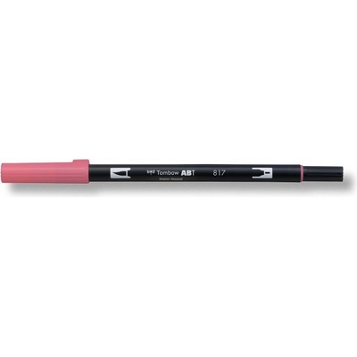 Tombow Tombow Oboustranný štětcový fix ABT Dual Brush Pen, mauve (ABT-817)