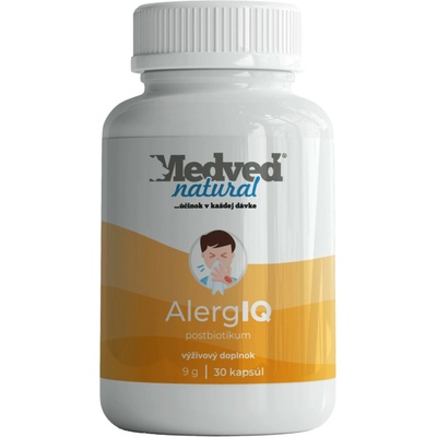 Medveď natural AlergIQ 30 kapsúl
