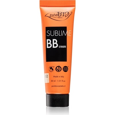 puroBIO cosmetics Sublime хидратиращ BB крем цвят 02 30ml
