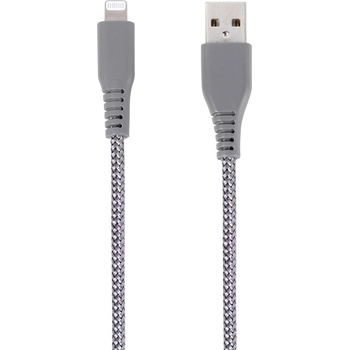 Vivanco Кабел Vivanco 61689, от USB A(м) към Lightning(м), 1.5m, сив (61689)