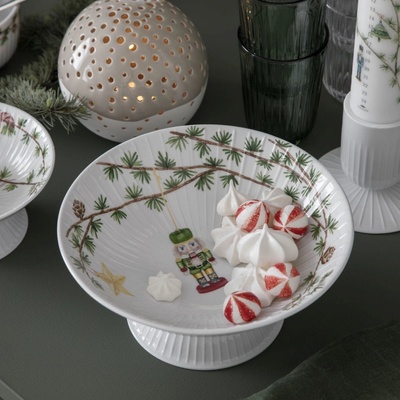 Kähler Porcelánová mísa Hammershi Christmas 23 cm