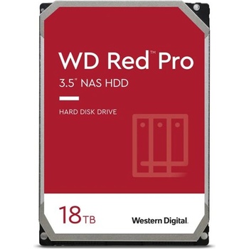 Image 1 of Western Digital WD Red Pro 3.5 18TB 7200rpm 512MB SATA3 (WD181KFGX)