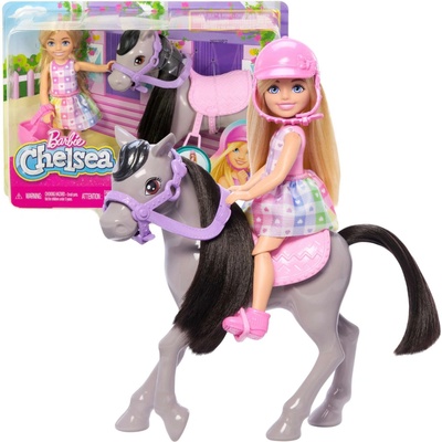 Mattel Barbie Chelsea s poníkem FRL84 – Sleviste.cz