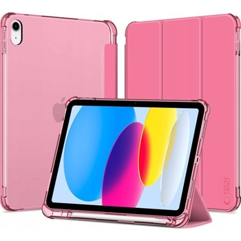 Tech-Protect Калъф за iPad 10.9 (2022), Tech-Protect, TPU / поликарбонат, държач за стилус, магента (5906302372102) (5906302372102)