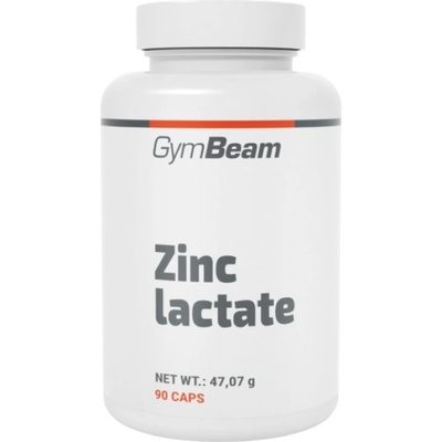GymBeam Zinc Lactate 15 mg [90 капсули]