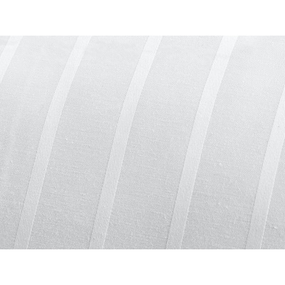 Mirtex Látka SATEEN 150/100 Bílá 24-6mm hotelový pruh šíře 285cm