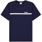 Boss Тениска Boss Kids Small Logo T-Shirt - Navy 849 - sportihobi - 61,59 лв