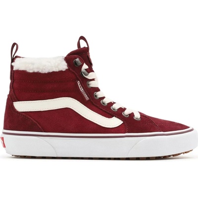 Vans WM Filmore HI Vans guard Suede port royale/white červená – Zboží Mobilmania