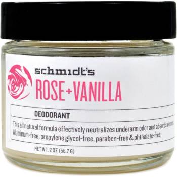 Schmidt's krémový deodorant růže a vanilka 56.70 g