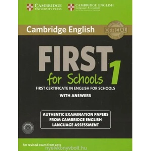 Cambridge English First 1 for Schools for Revised Exam from 2015 Student's Book Pack (ISBN: 9781107672093)