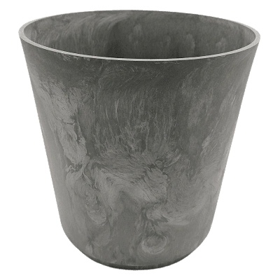 Patrol Group Кашпа с геометрични форми сива ф20 см