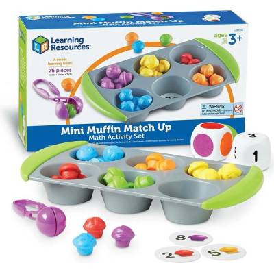 Learning Resources LER 5556 Matematická sada Mini Muffin