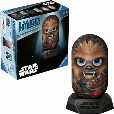 Ravensburger 3D Puzzle - Hylkies: Star Wars: Chewbacca - 54 ks