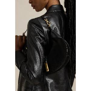 Ralph Lauren чанта тип хобо дамска от кожа (428929801)