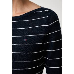 Tommy Hilfiger пуловер дамски с памук (WW0WW50107)