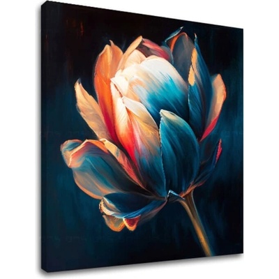 Dizajnová dekorácia na plátne Prebudenie krásy - 100x100 cm