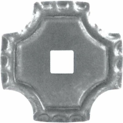 neuvedená Rozeta 75x75, 16x16, t2,5mm