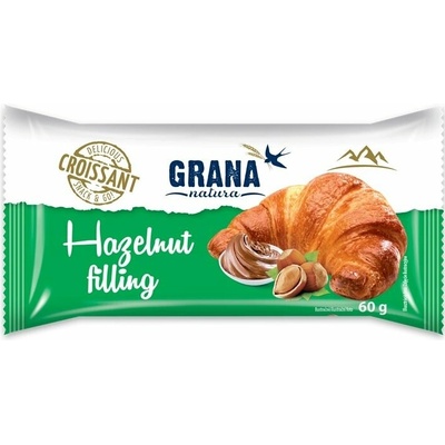 Grana Croissant Natura Lieskový orech 60 g