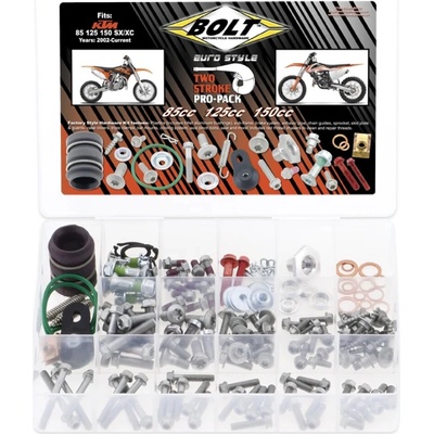 Bolt sada skrutiek KTM 85-150 cc 200ks