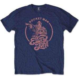 Elton John Rocketman Circle Point Navy Blue M Риза (EJTEE15MN02)