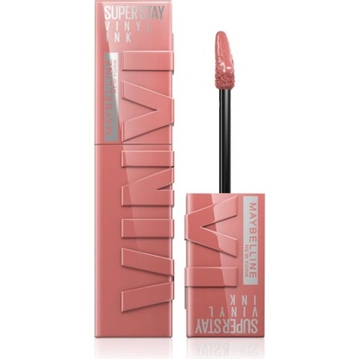 Maybelline SuperStay® Vinyl Ink Liquid dlouhotrvající lesklá tekutá rtěnka 100 Charmed 4,2 ml