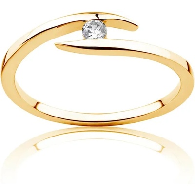 SAVICKI Годежен пръстен Minimalism: злато, диамант