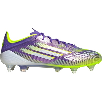 Adidas Футболни бутонки Adidas F50 Elite Adults Soft Ground Football Boots - Purple/White
