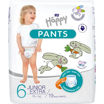 Bella Happy Pants 6 Junior Extra 16+ kg 19ks