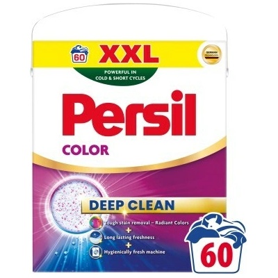 Persil Deep Clean Color Prací prášek na barevné prádlo 60 PD