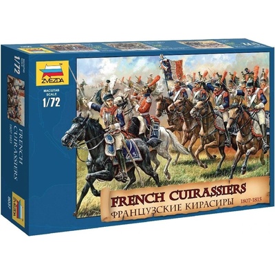 Zvezda figurky French Cuirassiers 1807 1815 1:72