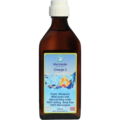 Havfruene Mermaids Омега-3 Рибено масло, 250 ml, Havfruene Mermaids