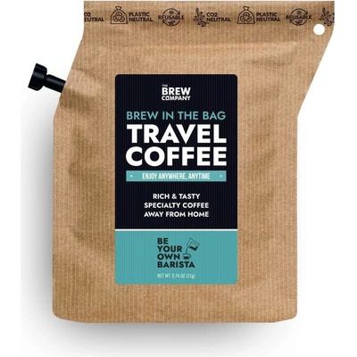 Grower's Cup Certifikovaná BIO káva The Brew Company Travel Coffee House Blend 300 ml