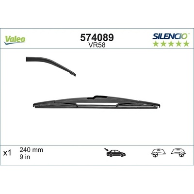 Valeo Silencio VR262, 240 mm 574609