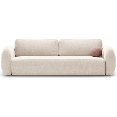 Cosmopolitan Design Кремав шенилов сгъваем/с място за съхранение диван 262 cm Tonale - Cosmopolitan Design (COS_3SF_214_F1_TONALE1)